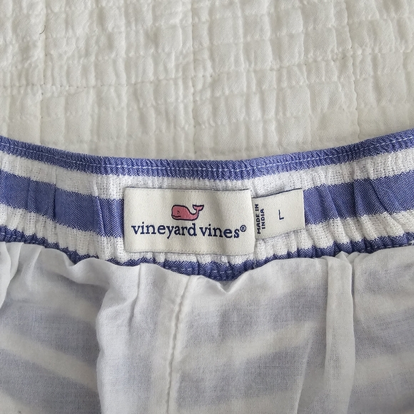 Vineyard Vines Striped Lined Shorts L - Picture 4 of 4